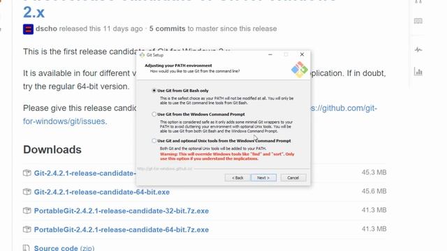 6 Installing Git for Windows смотреть онлайн