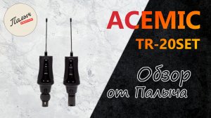 ACEMIC TR-20SET Беспроводной микрофон Системы передатчик-приемник || Обзор от Палыча