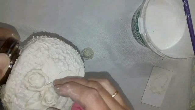 Декор кофейной банки шпатлевкой. Три способа. DIY смотреть онлайн