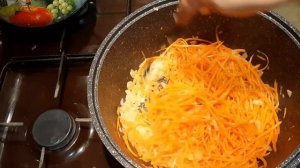 САЛАТ С КАЛЬМАРАМИ  морковью,луком, чесноком//просто/вкусно//