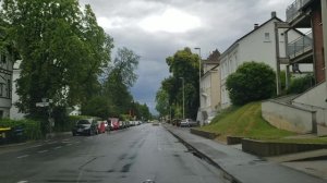 По улицам Германии. Bonn-Mehlem, река Рейн и туннель Bad Godesberg.