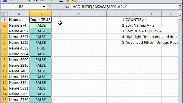 Excel Magic Trick 432: Find & Extract Duplicate Records смотреть онлайн