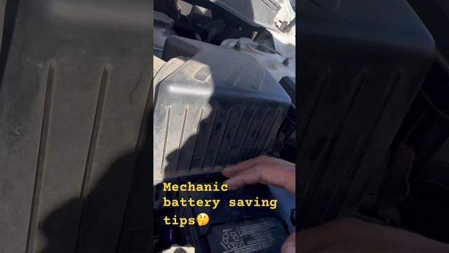 Car battery saving tips ??