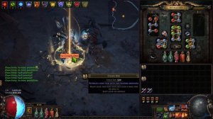 【Path of Exile 3.21】Crucible Challenge Rewards / Chaosborn Body Armour tier5 Chaos拾いエフェクト