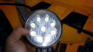 монтаж фар на стелс росомаха