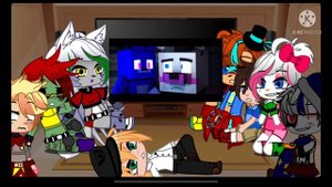 Gachaclub. Security Breach react to You can’t hide