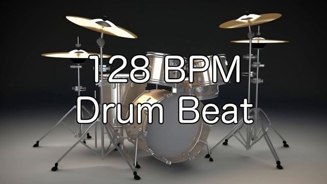128 BPM Shuffle Drum Beat for Musical Practice смотреть онлайн