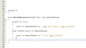 How to Search a Linked List Using Recursion in C++ (Part 2)