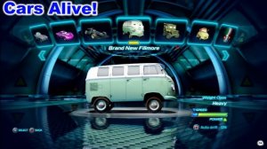 Cars 2: The video game Full Garage - All DLC Cars and All unlocked Cars.
