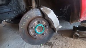 Установка тормозов Toyota Celsior 31 на Mark 2 90