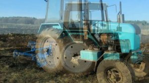 Небольшая переделка трактора Т-40. Лентяй ОСВОИЛ