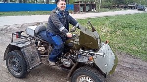 Обзор квадроцикла на базе мотоцикла урал