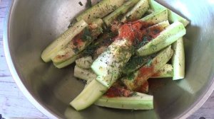 Брусочки КАБАЧКИ в духовке | Шикарный рецепт за копейки