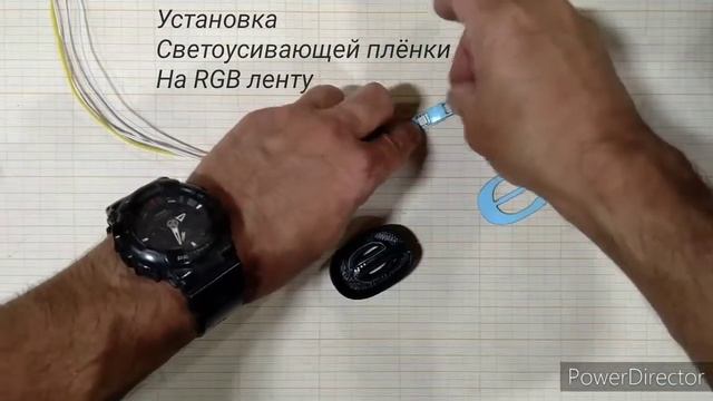 Маленькие световые буквы HD 720p