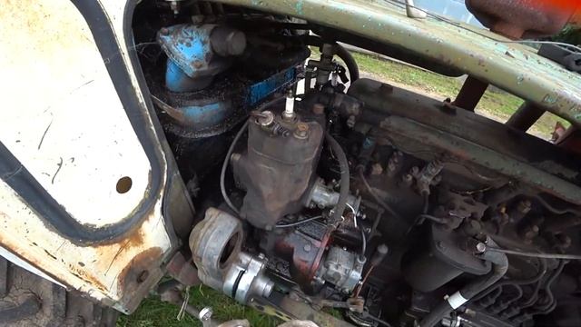 ЗАПУСК ТРАКТОРА ЮМЗ-6 С ПУСКАЧА ПД-10 смотреть онлайн