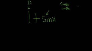 Find an Annihilator for 1 + sin(x)