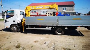 Обзор JAC N56 с Кму Tadano TM20