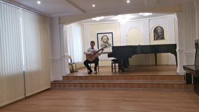 Ф. Сор "Этюд C-dur" исп. Антон Мубаракшин