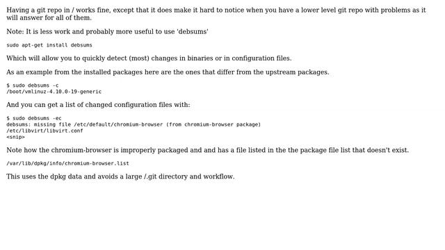Ubuntu: Creating a Git repo at / (root) for tracking settings? (5 Solutions!!) смотреть онлайн