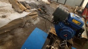 Самодельный минитрактор переломка первые шаги