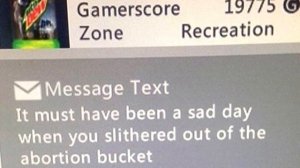 No Context Xbox Messages