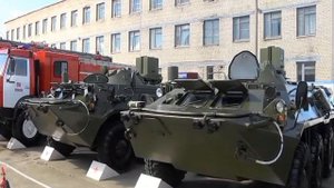Смотр техники в в/ч 96876
