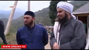 Рамзан Кадыров на свадьбе в селении