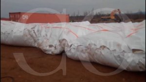 Надувные ангары «Стафф Ойл» 20х12х6