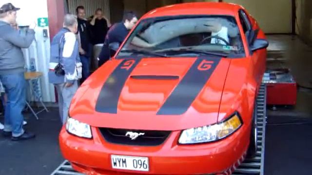 Ford mustang kompressor, bänkning 480hk смотреть онлайн