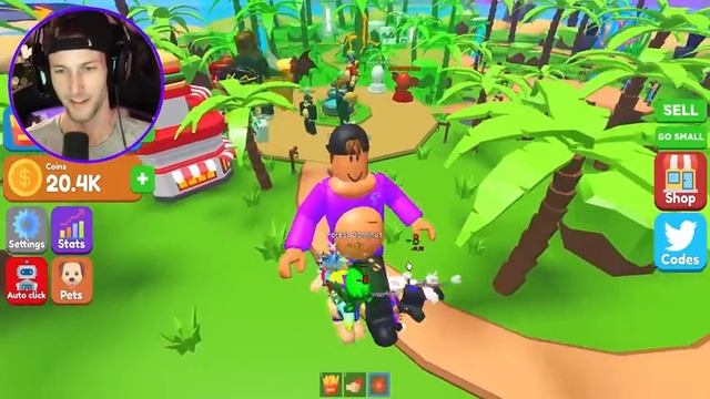 ROBLOX EATING SIMULATOR! смотреть онлайн