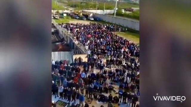 НАМОЗИ ИДИ РАМАЗОН , ПРАЗДНИЧНЫЙ НАМАЗ РУЗА БАЙРАМ В Г, ПОДОЛЬСКЕ 13-05-21. смотреть онлайн