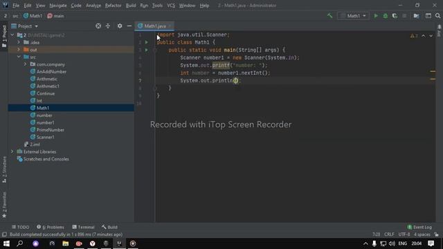bio-server: java programming - class math ☣