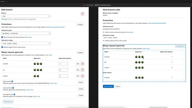 Create:Source Code - Design - List all branch rules смотреть онлайн