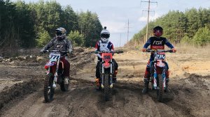 Первая тренировка на моем мотоцикле KTM SXF 250