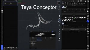 Создание кистей в Teya Conceptor: растения-1