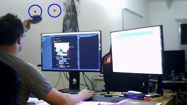 Python + OpenCV + IPCamera + Virtual Circles смотреть онлайн