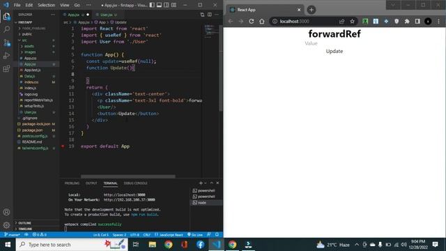 forwardRef Hook in Reactjs | React tutorials for Beginners | react js tutorials смотреть онлайн