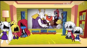 Андертейл персонажи делают реакцию на клип "Волк в овечьей шкуре" | с сюжетом