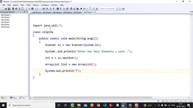 Write a java program to accept ‘n’ integers from the user & store them in an ArrayList collection смотреть онлайн