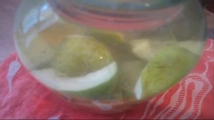 Грушевый компот с апельсином