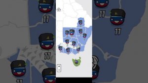 Моё прохождение игры Country Balls world war захватил весь мир