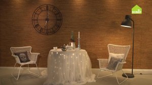 НОВОГОДНИЙ ДЕКОР. Как украсить скатерть на Новый год. Украшаем скатерть гирляндами и тюлем. Бюджетно