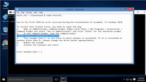 Error 1935 An error occurred during the installation of assembly Easy Step To FIX