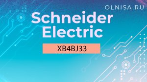 XB4BJ33 Переключатель Schneider Electric - Олниса