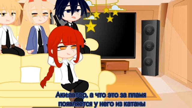 ☀реакция "Человек-бензопила" на Танжиро Комадо? смотреть онлайн