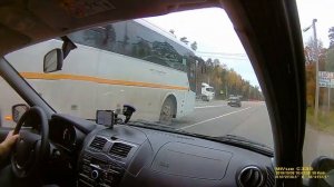 Дорожное видео. Лада Гранта. Гранта по трассе.