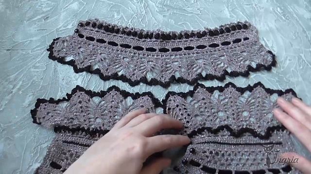 Бохо стиль ஐ Изысканные манжеты и колье ручной работы ஐ Вязание крючком смотреть онлайн