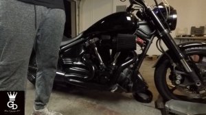 YAMAHA WARRIOR 1700 SPEEDSTAR EXHAUST SOUND at South Florida Bike Life