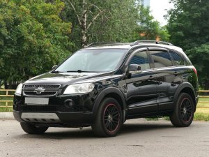 Chevrolet Captiva и запасное колесо