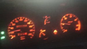 Renault 19 1.9 Diesel. Acelerada en 2da desde 1100 rpm @ 3600 rpm.